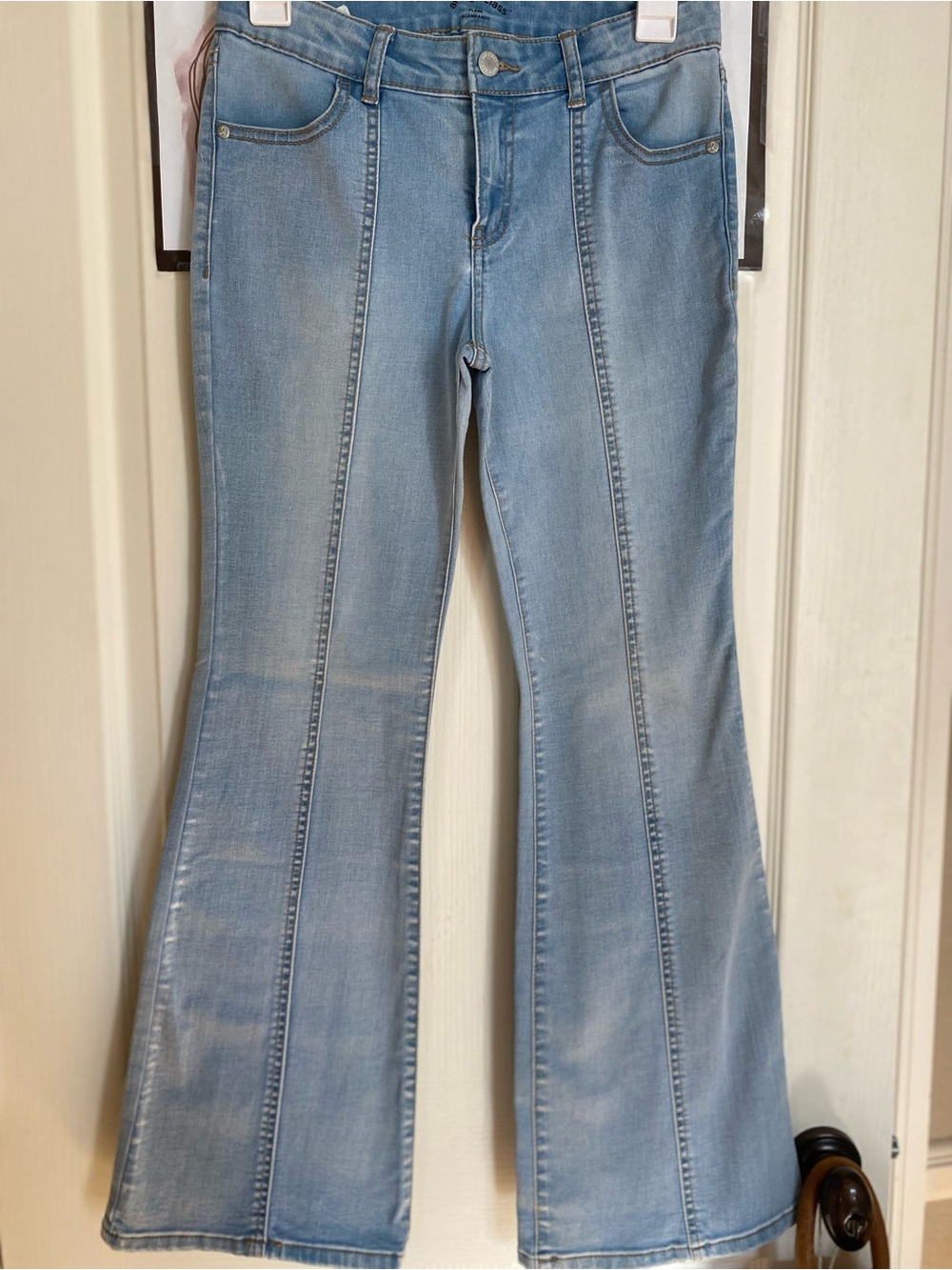 art class Light Blue Flare Jeans with Front Seams